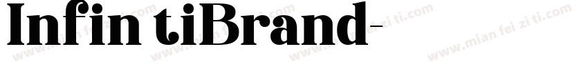 Infin tiBrand字体转换